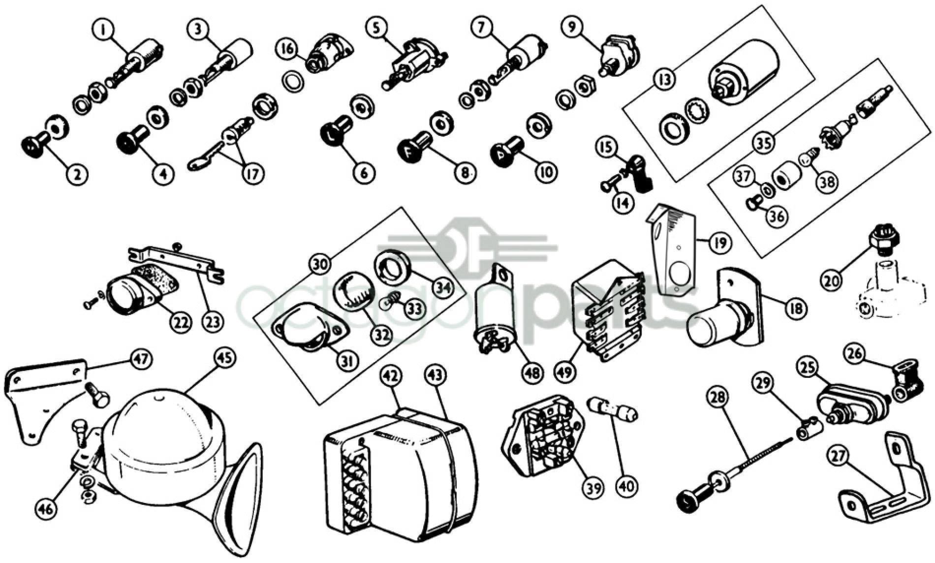 40 Glaszekering 35 ampère - Per stuk - Afbeelding 2