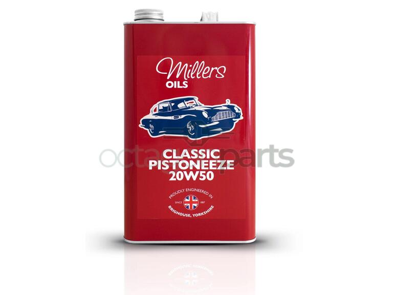 Millers Classic Pistoneeze 20w50 motorolie - 5 liter-7913GCT