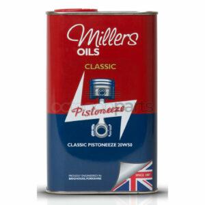 Millers Classic Pistoneeze 20w50 motorolie - 5 liter