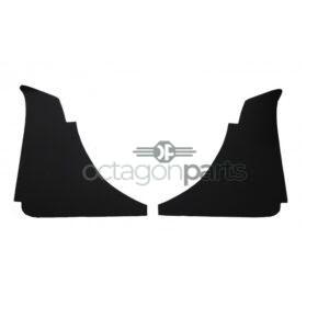 Achterste interieur panelen MGB roadster wielkuip zwart