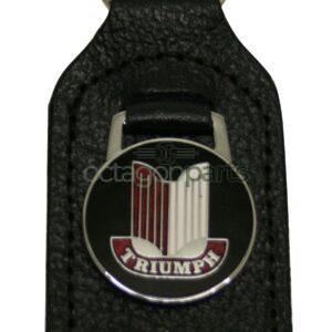 Sleutelhanger Triumph Logo - Rood/Wit