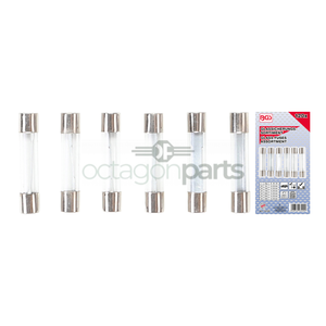 Glaszekeringen assortiment - 120 stuks - BGS 14125