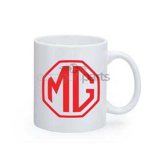 Mok MG logo - Beker MG logo - Rood