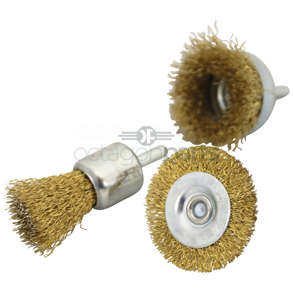 Staalborstelset - Ø 25 - 50 mm - 3 delig