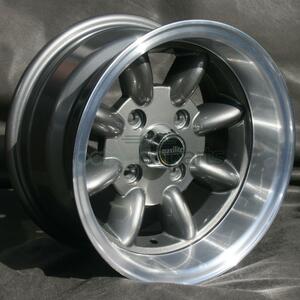 Minilite velgen Ford Escort - 13 inch x 7J - Antraciet