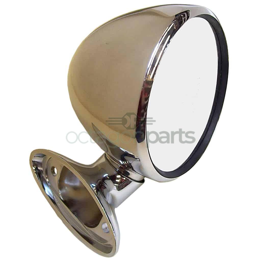 Buitenspiegel Domed - RVS - rechts - GAM112