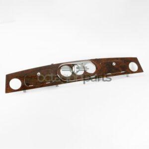 Dashboard Classic Mini - 3 centrale klokken - Notenhout - ROVER