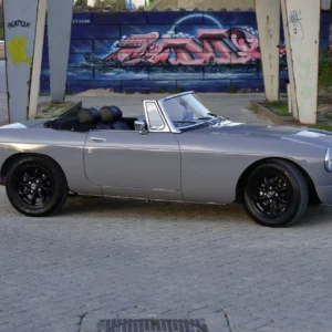 Minilite velgen MGB-MGA - 15" x 5,5J - Zwart - 4 stuks